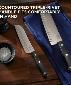 Alternative view of Corelle Premium Chicago Cutlery Ellsworth 2-piece Santoku Knife